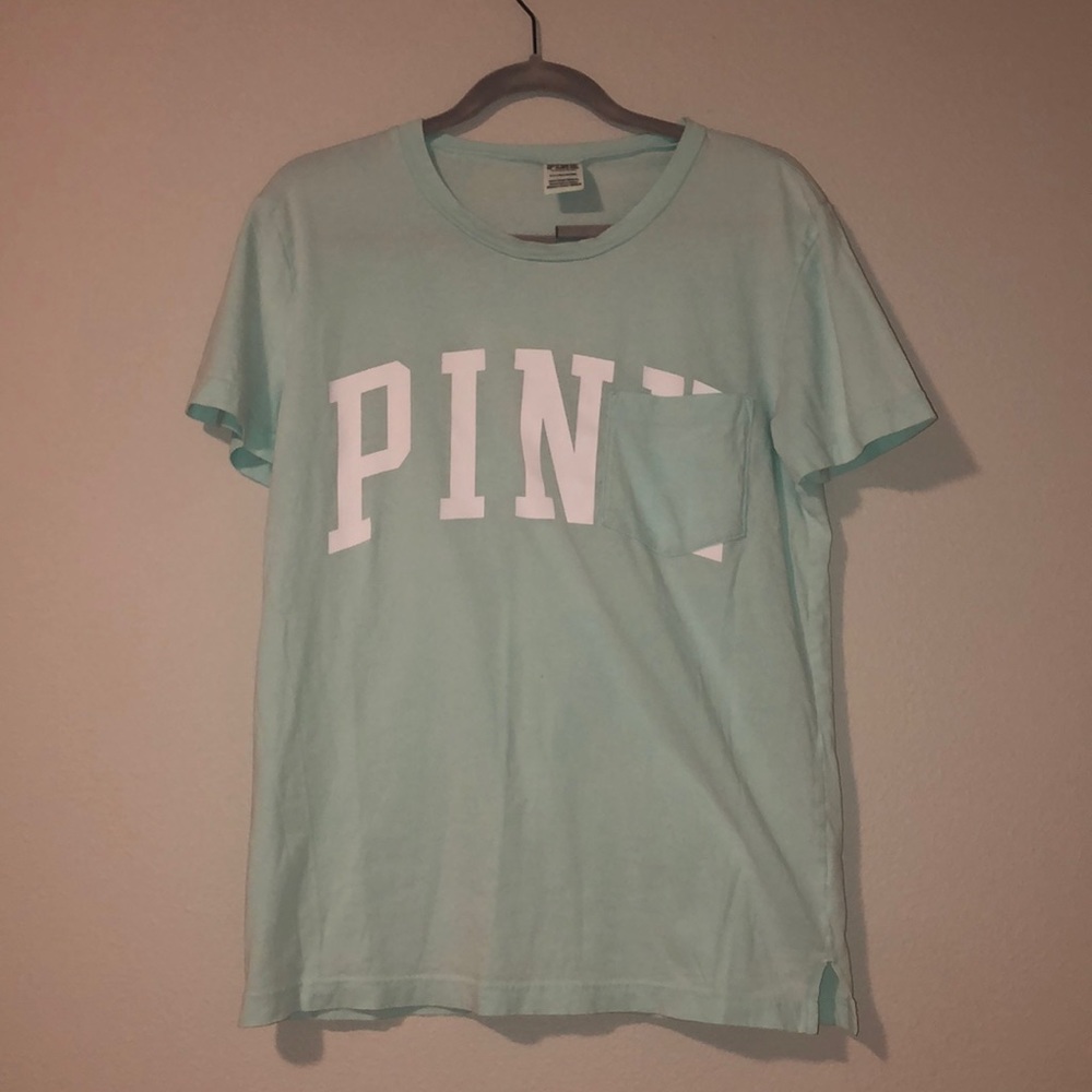 PINK cotton tee